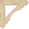 Ekena Millwork Olympic Arts & Crafts Rough Sawn Bracket, Douglas Fir, 6"W x 36"D x 36"H BKT06X36X36OLY03RDF - alternate 3
